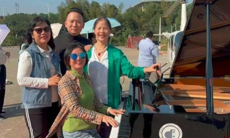 圣典成人钢琴俱乐部(长沙)组织学员参加重阳节活动